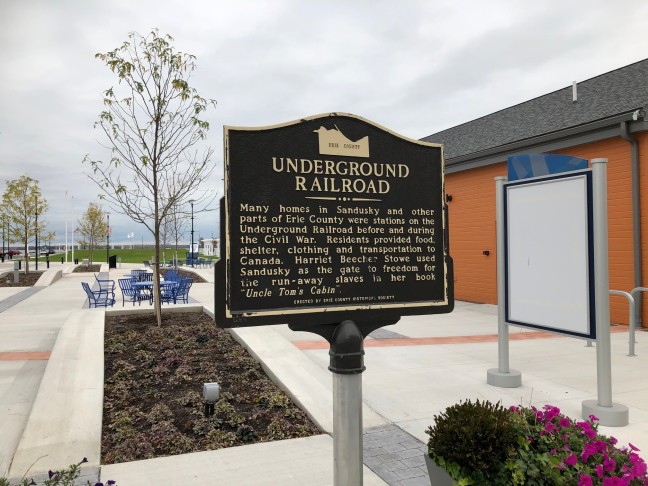 Underground Railroad Historical Marker, Sandusky, OH
