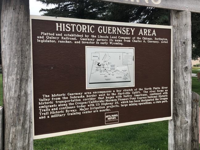 Guernsey, WY Historical Marker